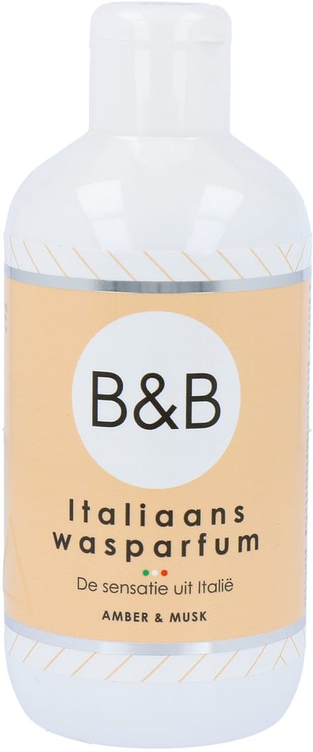 B&B Italiaanse Wasparfum Amber & Musk - 250 ml