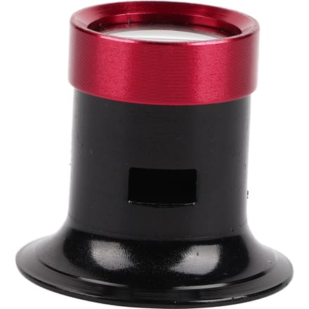 Horlogereparatie 10x Vergrootglas Loep Handvat Horlogereparatiegereedschap red