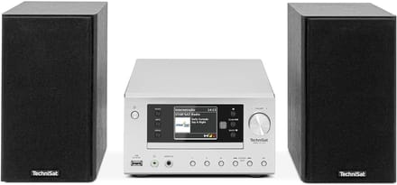 Compacte Hi-Fi set met CD-speler, internetradio, DAB+, FM, Bluetooth en afstandsbediening