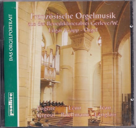 Franzsische Orgelmusik:  Toccata