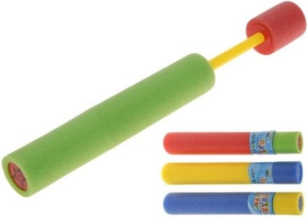 Waterpistool van foam - 5x - 44 cm - buiten water speelgoed - spuit - kinderen - zwembad