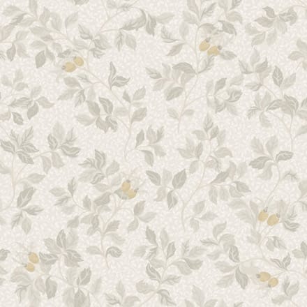 Duro Vliesbehang 431-01 - Linnéa - Botanisch Grijs - 53cm x 10.05m