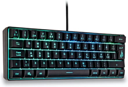 KingPin X1 60% RGB Gaming Keyboard QWERTZ (SCA)