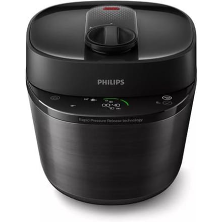 Philips Alles-in-één Drukkoker HD2151/40 1000 W 5 L Aantal programma's 12 Zwart