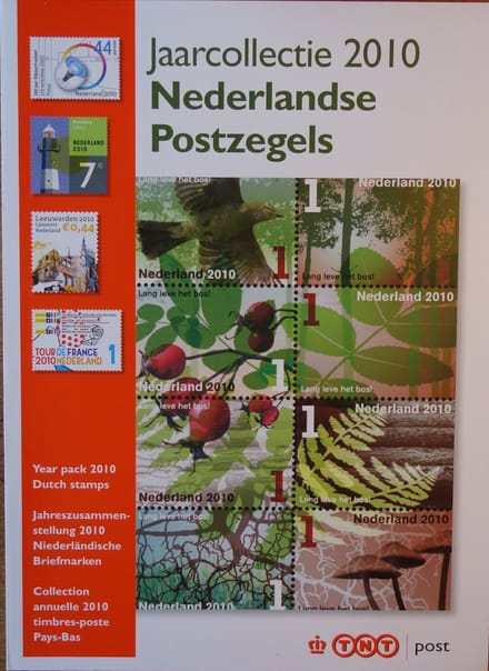 Jaarcollectie 2010 Nederlandse bijzondere postzegels