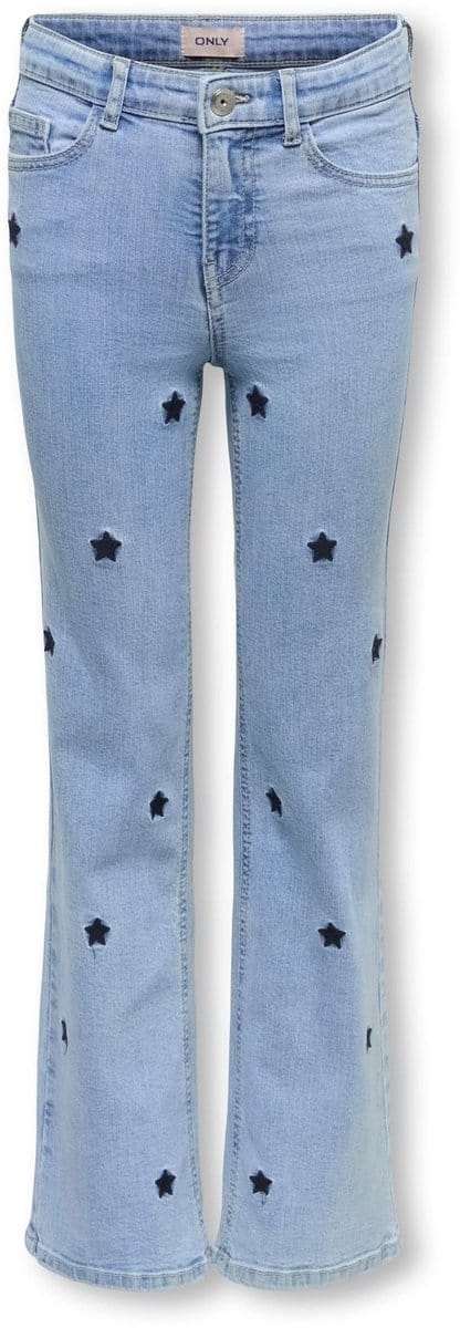 Kids Only Juicy Wide Leg Star Jeans Junior - Maat 152