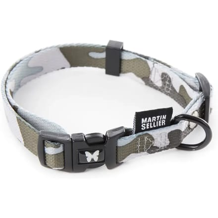 Verstelbare nylon hondhalsband Martin Sellier M
