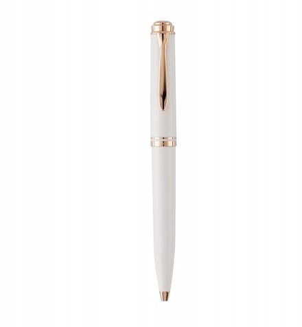 Pelikan Souverän K600 Vulpen Wit & Roségoud - Exclusieve Schrijfwaren