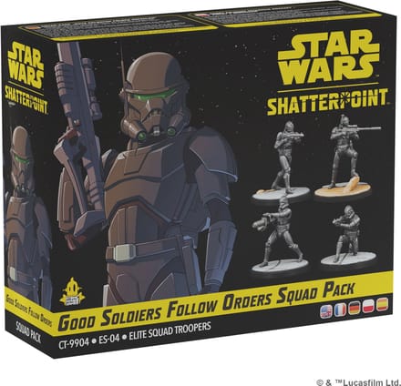 Star Wars Shatterpoint Good Soldiers Follow Orders - EN/FR/DE/PL/ES