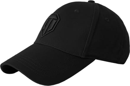 World Of Tanks - Baseball Pet - Logo - Zwart