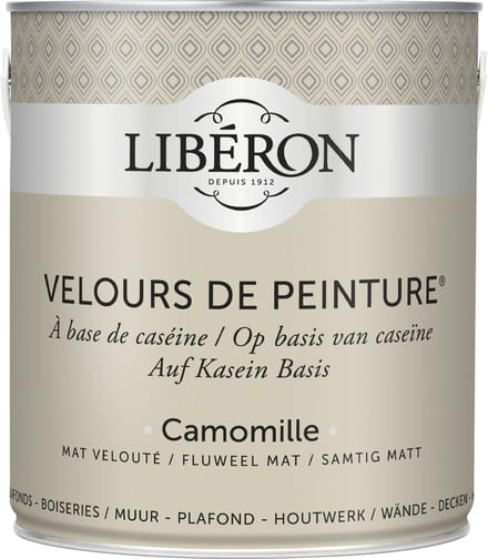 Liberon Velours De Peinture Muurverf - Mat - Camomille - 2,5l