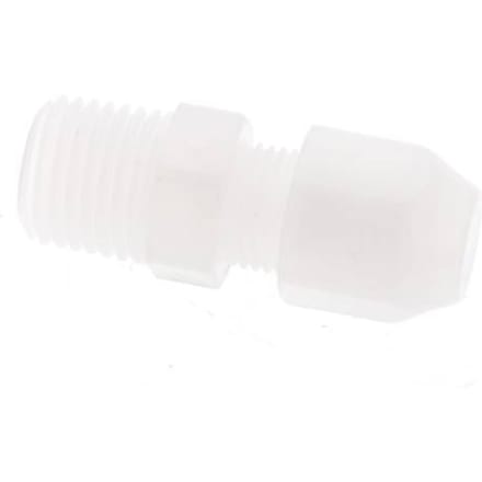 4x6mm & R1/4'' PVDF rechte slangkoppeling met buitendraad 10bar/145psi