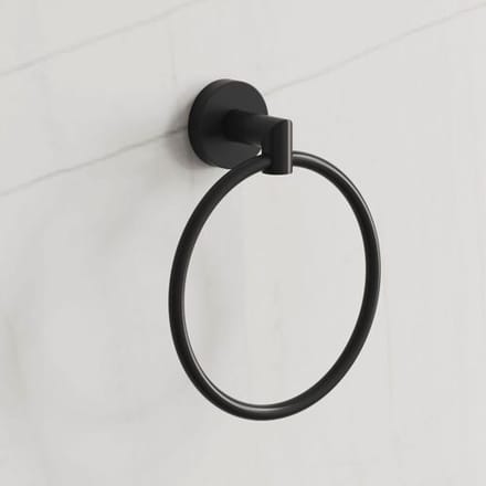 Kronenbach Lima 2.0 Black Towel Ring 29.200.090.0005