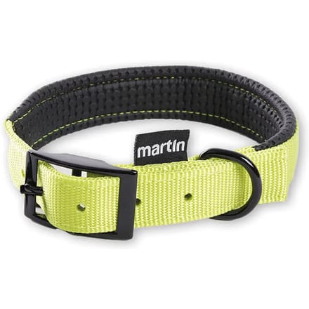 Comfortabele nylon hondenhalsband klassiek Martin Sellier M