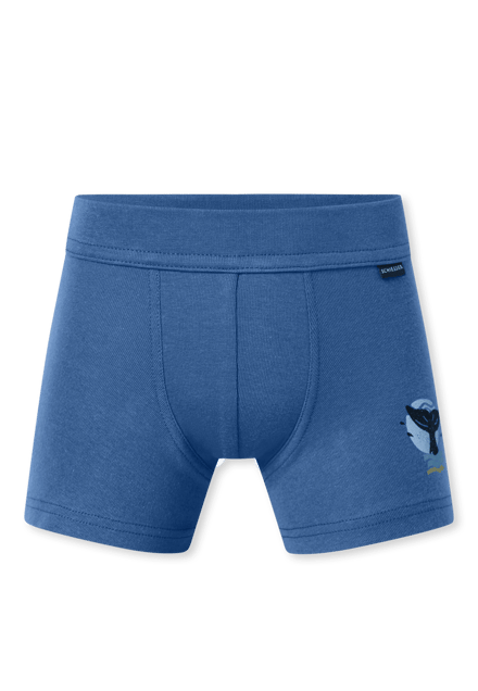 Shorts, set van 2, walvisblauw - Fine Rib 92