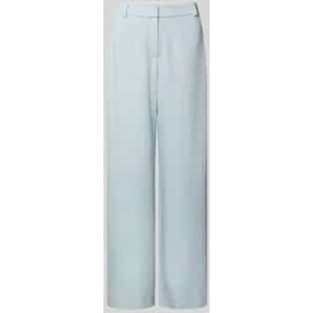 wide fit pantalon van puur lyocell