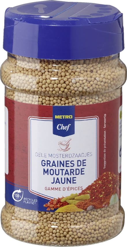 METRO Chef Gele mosterd zaadjes 220 gram