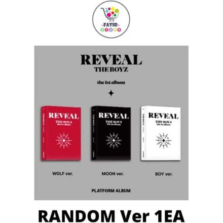 [Voorbestelling] THE BOYZ 1e Album 'REVEAL' (Platformver.) Random Ver