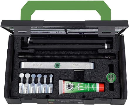 Kogellager-poelietrekker-set voor middel lager Kukko