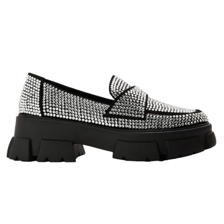 Steve Madden Trifecta-muiltjes met hak voor dames (Zilver)