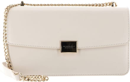 SEIDENFELT MANUFAKTUR Schoudertas Ellanda Midi Crossbag Tofu Beige / Gold