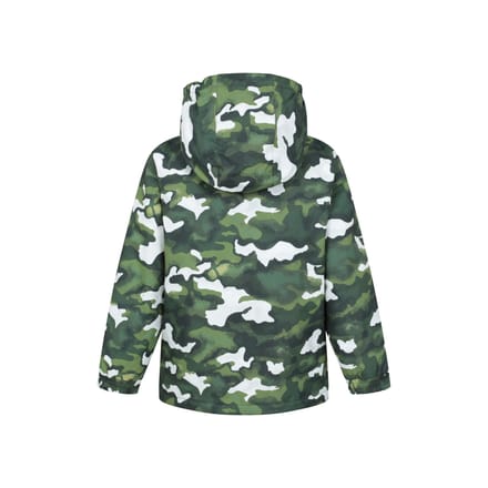 Mountain Warehouse Kinder/Kinder Mogal Camo Ski-jas (Donkergroen)