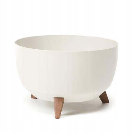 ROMA Loft Pot - Beige, Ø33cm, H23.5cm - Stijlvolle Decoratie