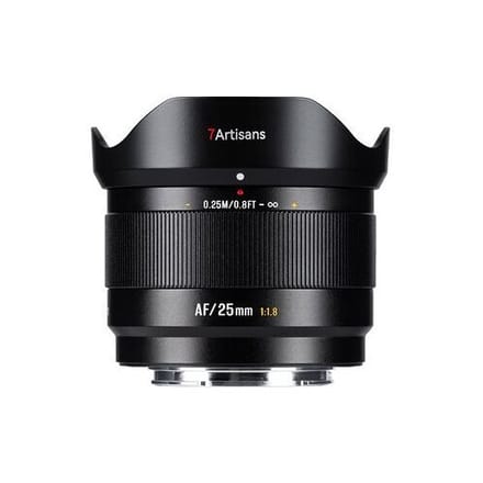 7Artisans AF 25mm f/1.8 LITE  Sony E-bevestiging