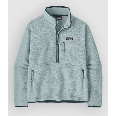 Patagonia Retro Pile Marsupial Half-Zip Fleece Trui blauw
