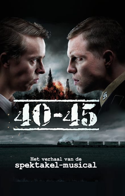 40-45 boek - Het verhaal van de spektakel-musical