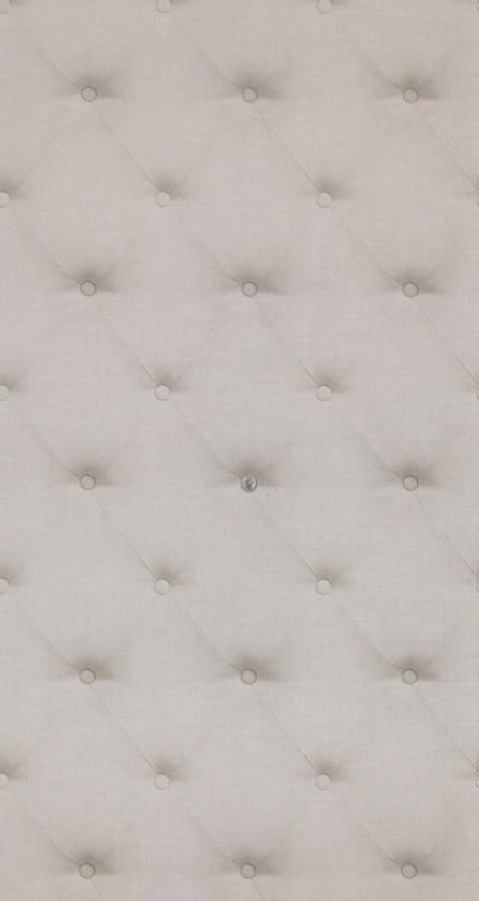Rivièra Maison R.M Anvers Linen Button - Behang - 1 m x 53 cm - Grijs