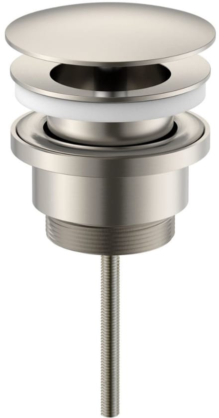 ALONI Uniforma afvoerplug – Altijd open – Geborsteld RVS