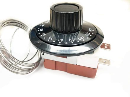 Riloer 12V Universele Capillaire Thermostaat met Temperatuursonde voor Koelradiator
