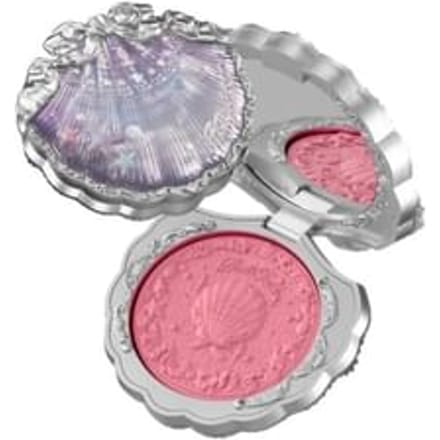Flower Knows - Shell's Jewel Silk Satin Blush - 5 Colors #S02 Luna Pearl - 5g