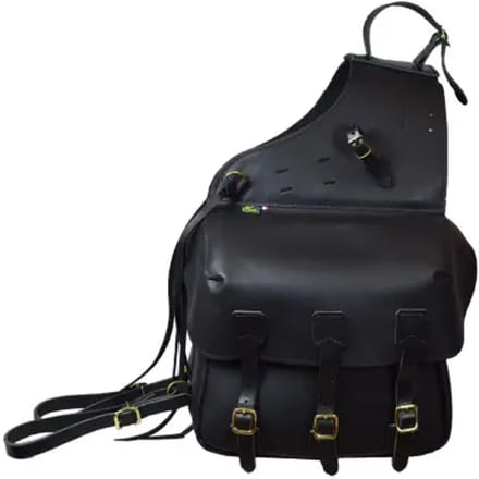 Hikingstokken van leer 3 hengsels Ronzon Legend Extreme