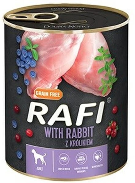 Rafi - Hondenvoer - Konijn - Bosbes - Cranberry