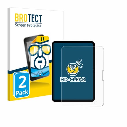 BROTECT - Screenprotector voor Apple iPad Pro 11" 2024 / 2025 - Folie Beschermfolie transparant 2 Stuks