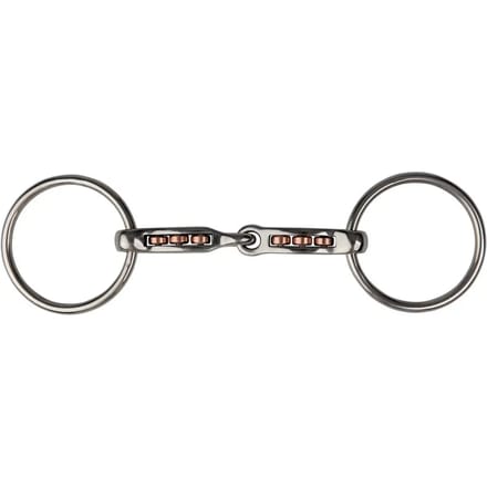 2 ring bit voor paarden Metalab Mac-Genis