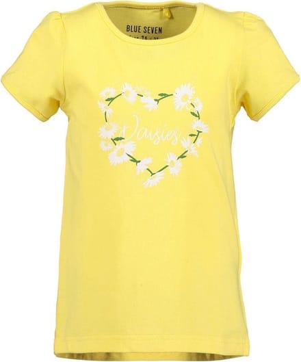 Blue Seven - meisjes t-shirt - geel