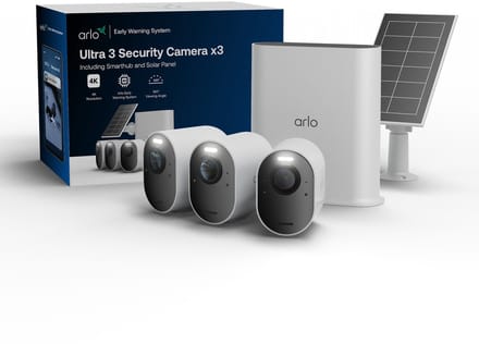 ARLO ARLO Ultra 3 Security Camera 3-cam kit VMC5350-111EUS IP-Bewakingscameraset