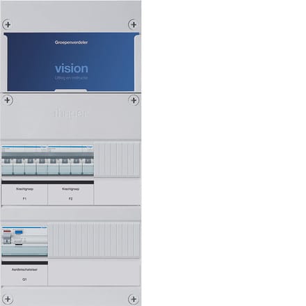 Hager VISION Installatiekast - VKG000U-KK - E2XVC