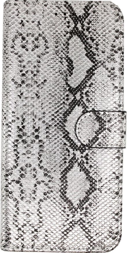 Rico Vitello slangen print Samsung Galaxy S8 - Zilver