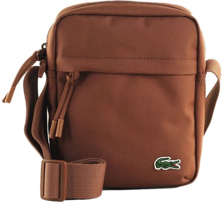 LACOSTE Schoudertas Neocroc Vertical Camera Bag Myrrhe Terracotta