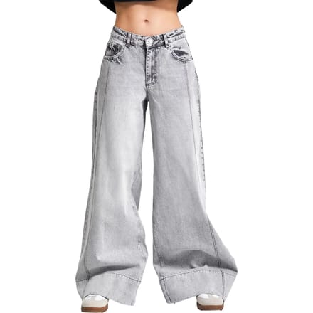 It's Basic - Palazzo High Rise Jeans