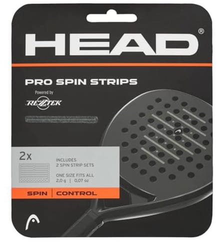 Padel Pro Spin Strips - Transparant, One Size - Verbeter je Spin & Controle