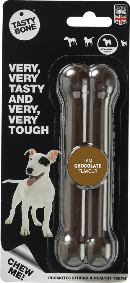 TastyBone - Small - Chocolate - Hond - Kauwspeelgoed - Vegan - Kluif - Nylabone