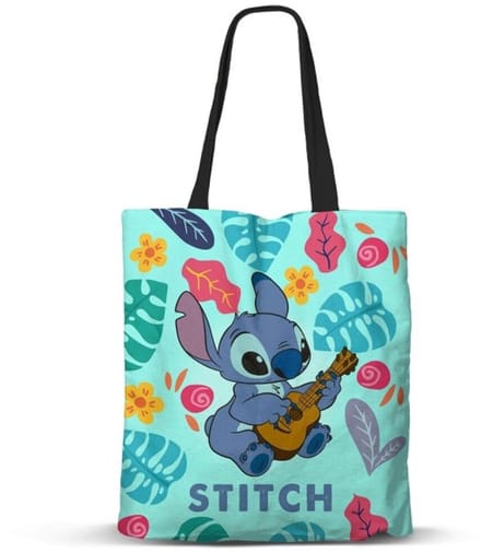 Disney Stitch Met Gitaar - Shopping Bag