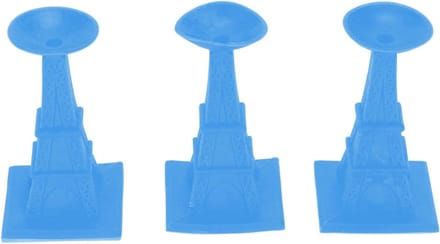 Wasmachine Deurstopper - Deur Prop - Ventilatie Wasmachine - Zuignap Ontwerp - 3 Stuks - Blauw