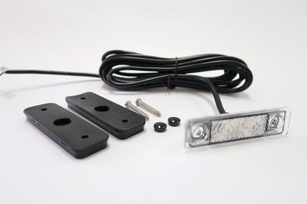 Markeringslicht - Ledson - Astral - 3.1 - 7.9cm - Helder - Amber - 12V-24V