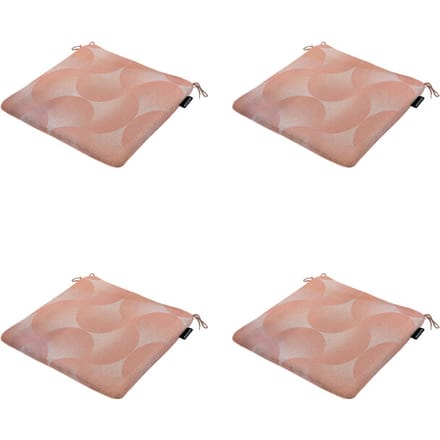 Madison zitkussen napels - 40x40x4,5cm set van 4